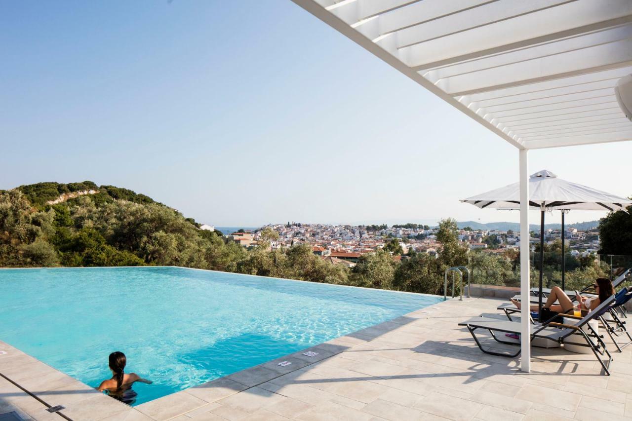 Amira Aparthotel Skiathos-stad Buitenkant foto